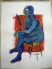 Peinture, art contemporain, cours de dessin,cours de peinture, atelier de peinture, Paris, modèle vivant, nu art du nu, dessin, peinture, gouache, composition, 