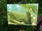 l'arnon,dessiner la campagne,stage de dessin peinture,dessiner la nature,dessiner c'est voir,technique de dessin,technique d'aquarelle,dessiner au bord de la rivière