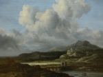 Peinture flamande, Ruisdael, peinture de paysage, 