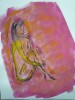 Peinture, art contemporain, cours de dessin,cours de peinture, atelier de peinture, Paris, modèle vivant, nu art du nu, dessin, peinture, gouache, composition, 