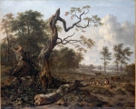 Peinture flamande, Ruisdael, peinture de paysage, 