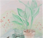 dessiner à la maison, dessiner confiné, nature morte, Matisse, David Hockney, 