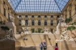 Cour Marly, sculmpture française, Louvre, dessiner au Louvre, 